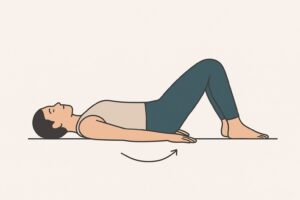 Reclined Pelvic Tilt and Slow Release