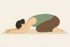 Somatic Child Pose with Breath Ripples